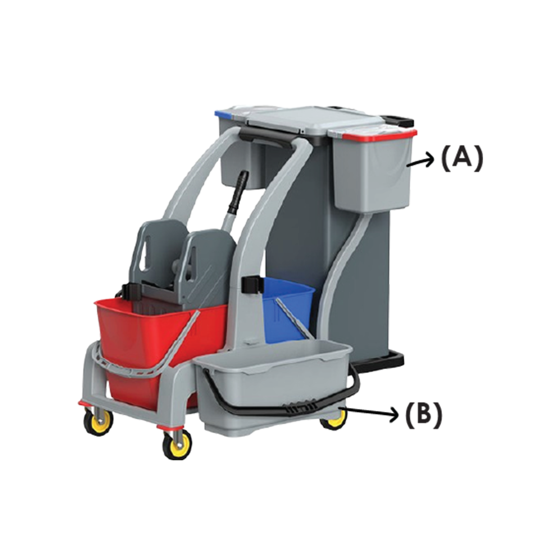 cleaning cart complete