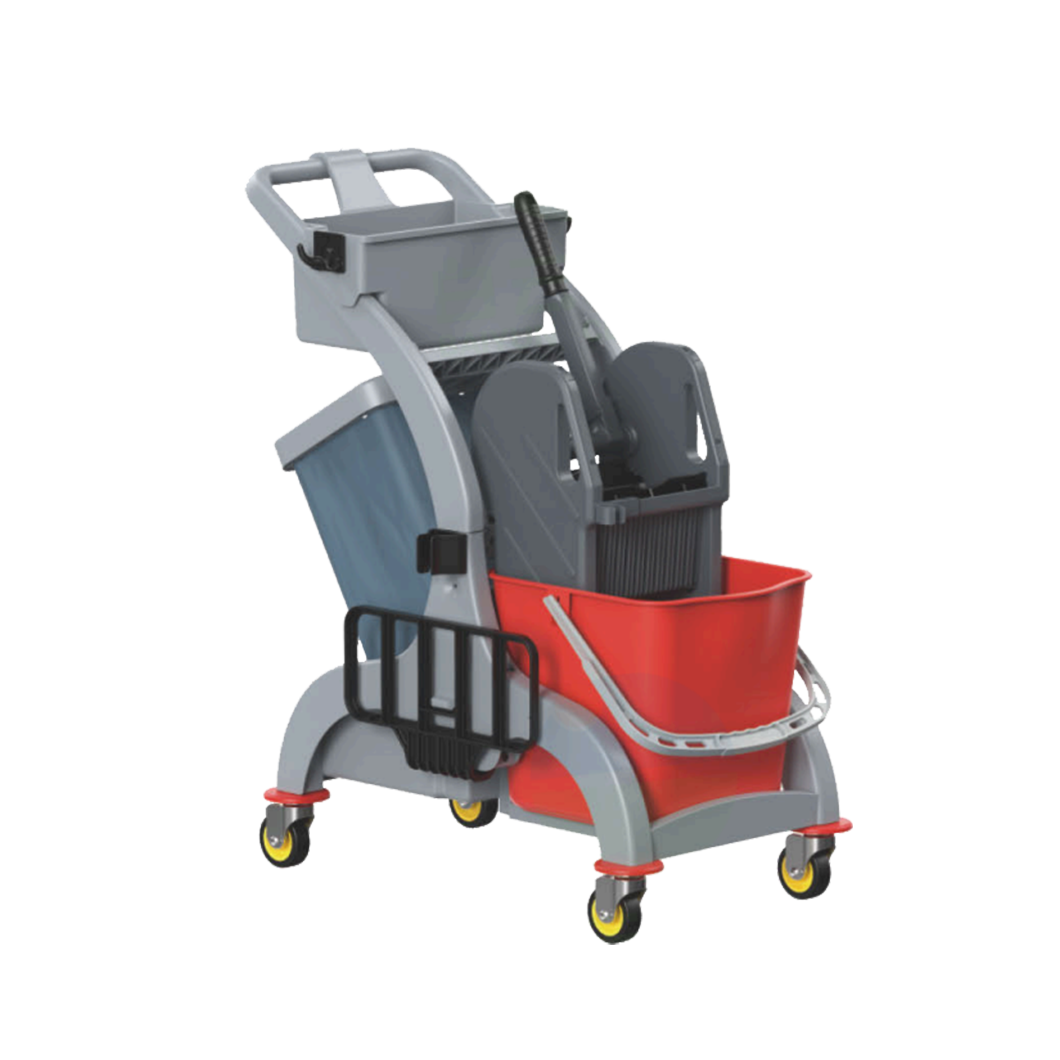 single bucket cleaning cart 25l
